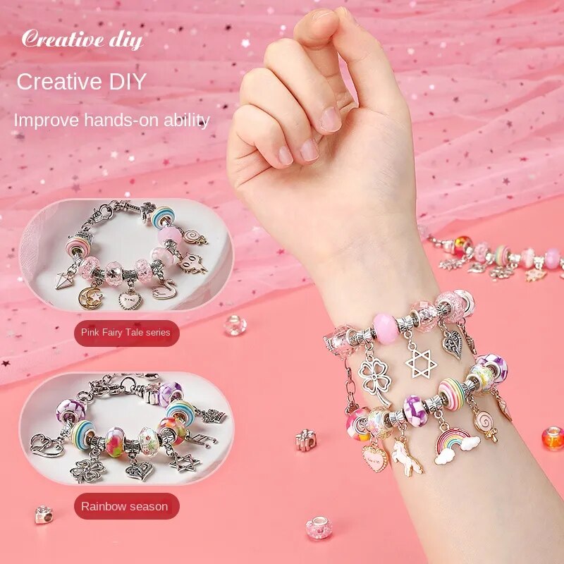 THE BEST GIFT FOR CHILDREN-🎀DIY GORGEOUS BRACELET SET