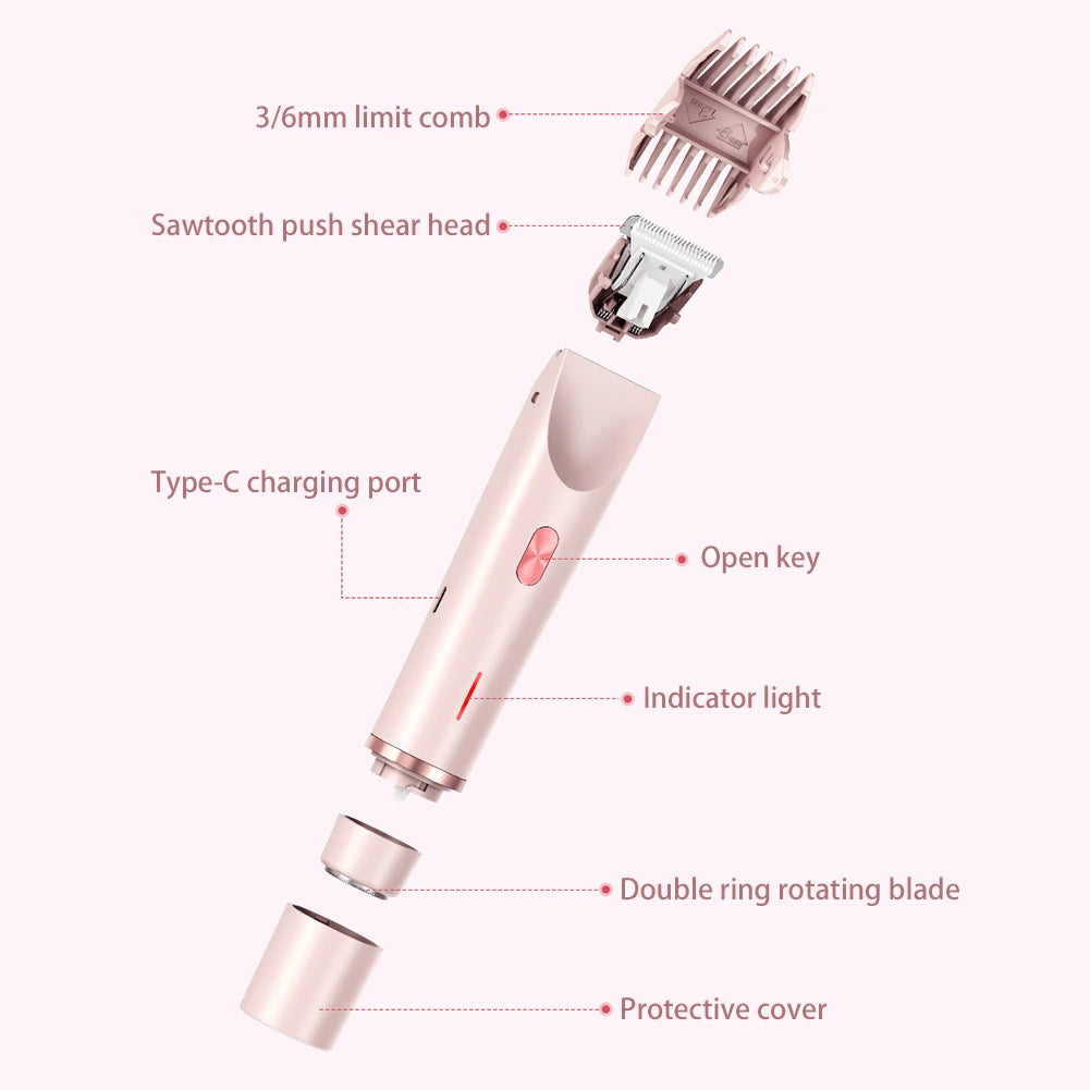 Dual Head Electric Hair Trimmer