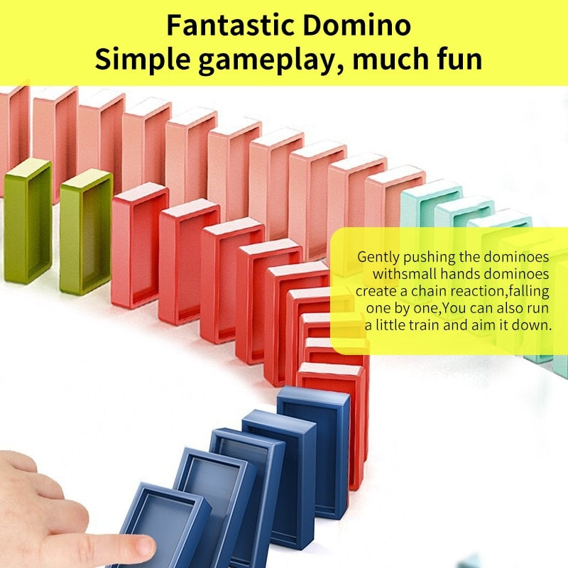 DOMINOES AUTOMATIC DOMINO TRAIN