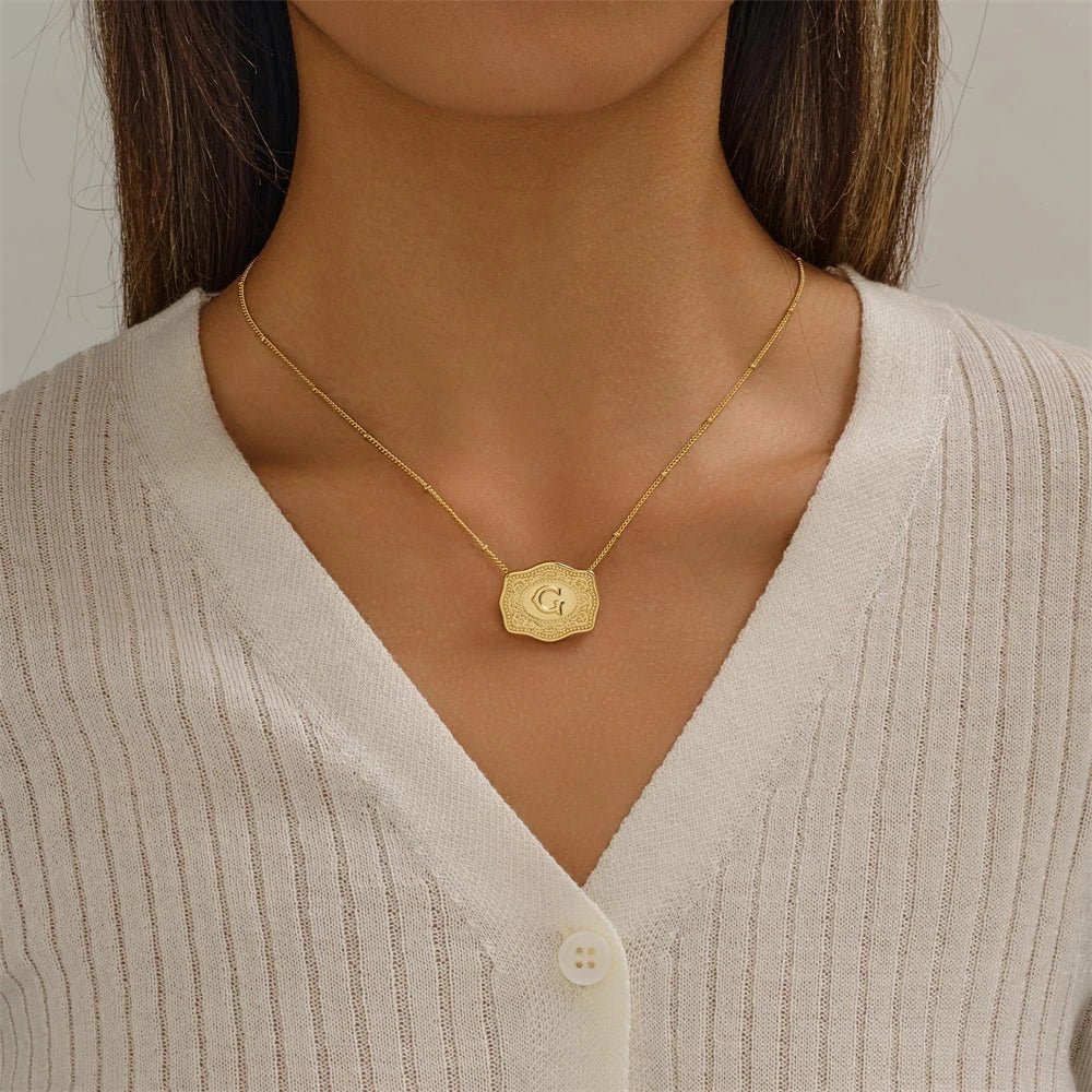 Handmade Buckle Necklace β Western Elegance with Heart