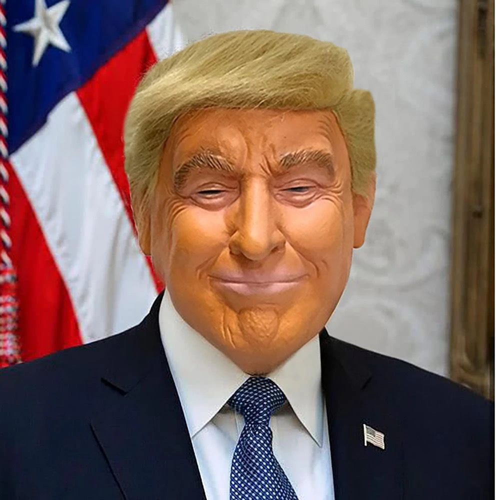 Trump Latex Full Head Realistic Mask