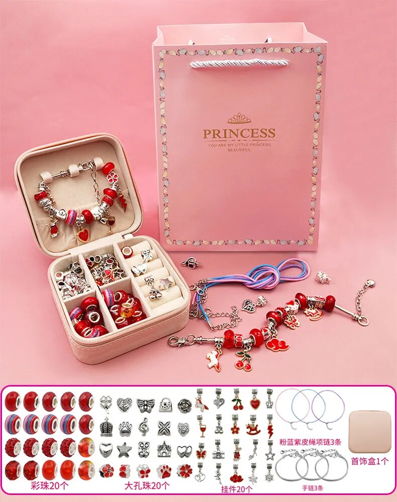 THE BEST GIFT FOR CHILDREN-🎀DIY GORGEOUS BRACELET SET