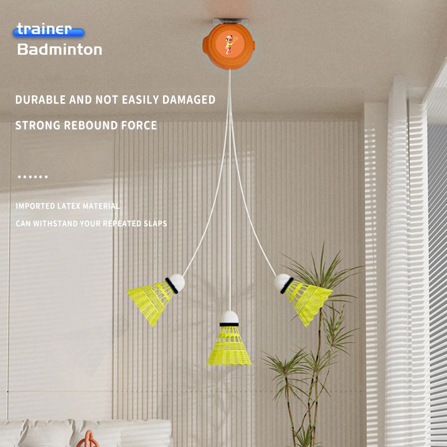 Solo Badminton Trainer – Perfect Your Skills Anytime, Anywhere!