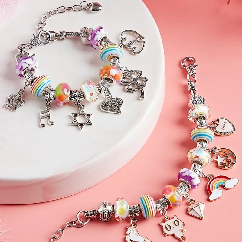 THE BEST GIFT FOR CHILDREN-🎀DIY GORGEOUS BRACELET SET