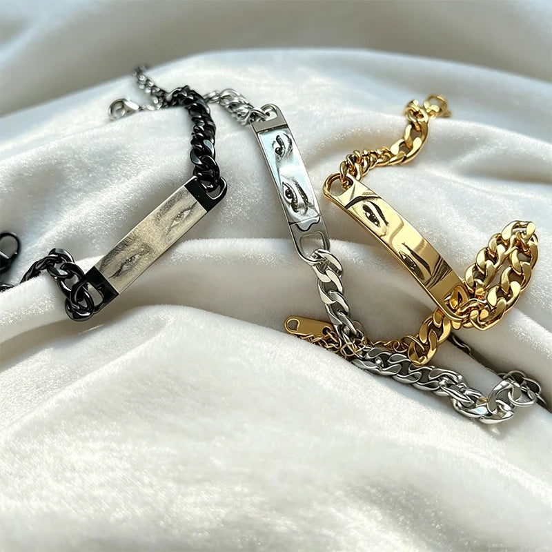 Personalized Eye Photo Bracelet
