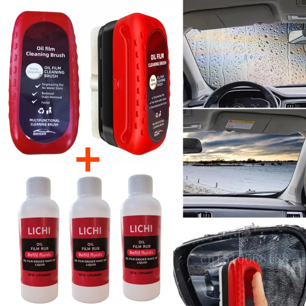 Car Glass Oil Film Remover