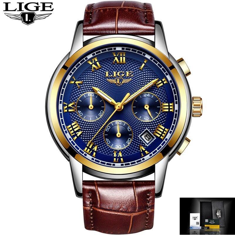 Men - Luxury Steel Waterproof Business Wristwatch