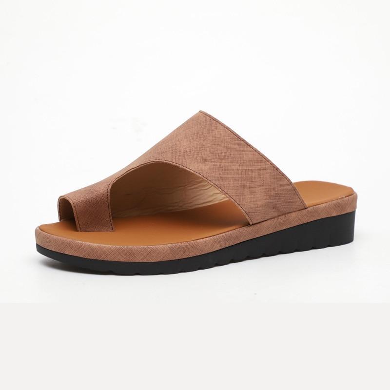 BESTWALK Orthopedic Toe Corrector Sandals