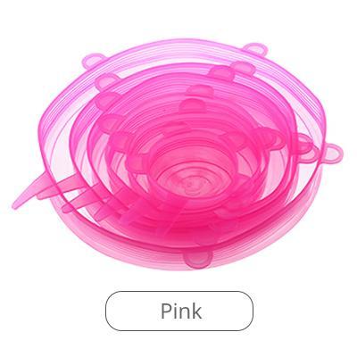 Reusable Stretch Lids - Set of 6 (50% Off)