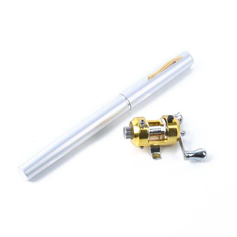 PORTABLE POCKET TELESCOPIC MINI FISHING POLE PEN