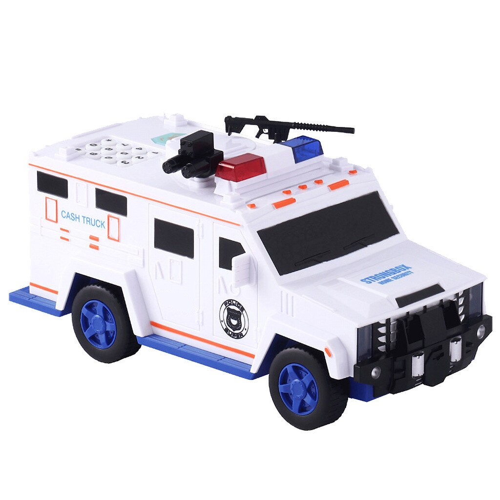 Piggy- Bank Money Saving Box Safe Car Truck Plastic Password for Kids Toy Electronic Tirelire Enfant Children Cash Coin Bank