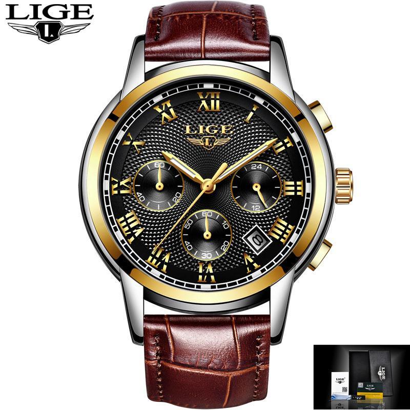 Men - Luxury Steel Waterproof Business Wristwatch