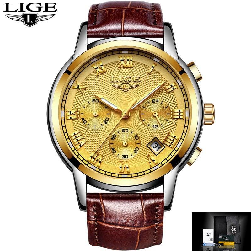 Men - Luxury Steel Waterproof Business Wristwatch