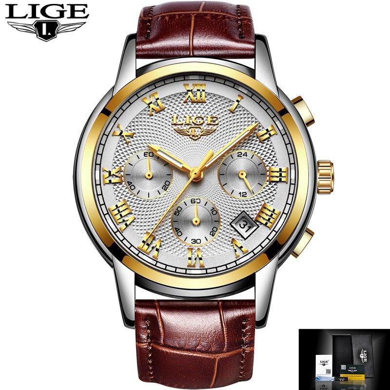 Men - Luxury Steel Waterproof Business Wristwatch