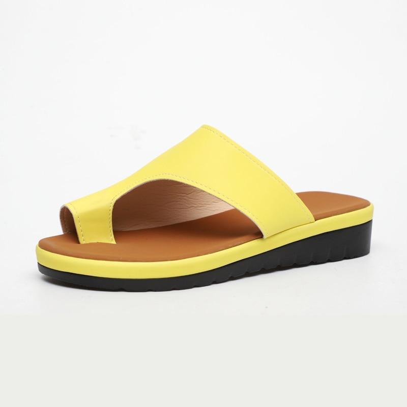 BESTWALK Orthopedic Toe Corrector Sandals