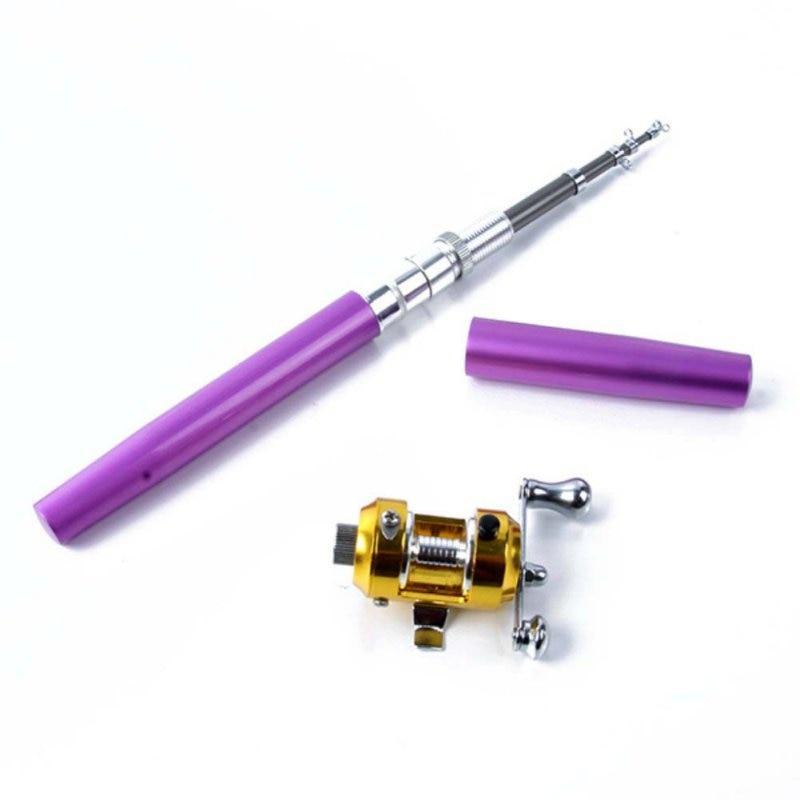 PORTABLE POCKET TELESCOPIC MINI FISHING POLE PEN