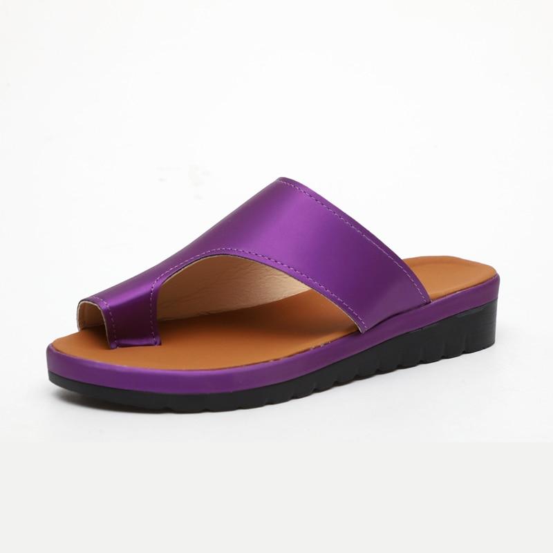 BESTWALK Orthopedic Toe Corrector Sandals