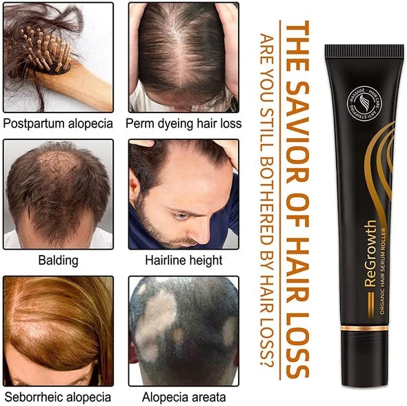 10X-Regro Organic Hair Serum Roller