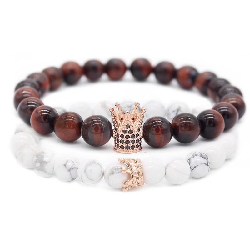 Crown Stacked Bracelet