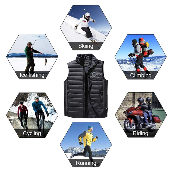 (Last day promotion-50% OFF) Unisex Warming Heated Vest