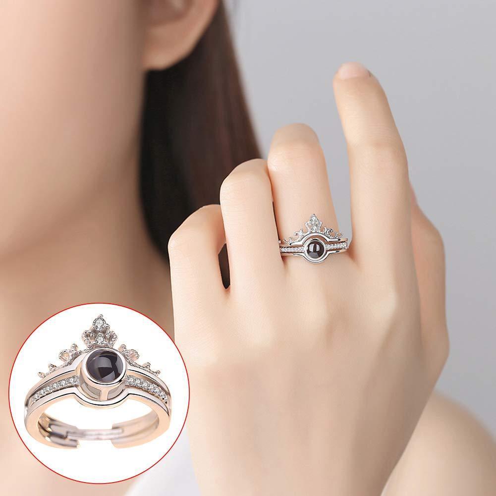 100 LANGUAGES "I LOVE YOU" RING, NECKLACE - FREE SHIPPING