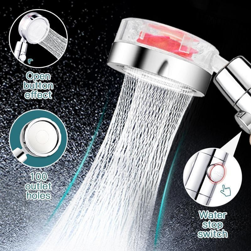 360° Power Shower Head