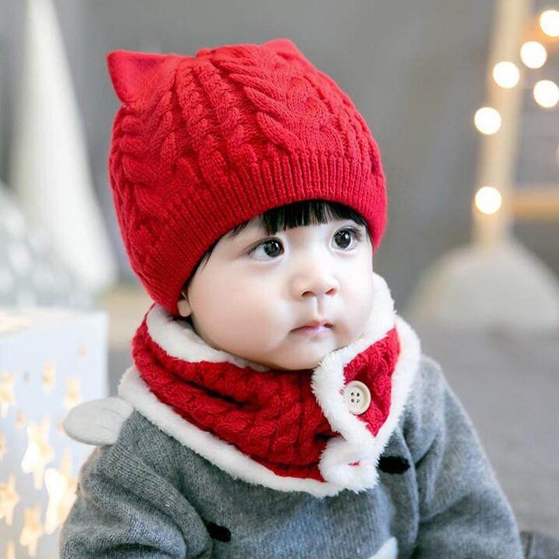 3PCS Womens Winter Scarf Set