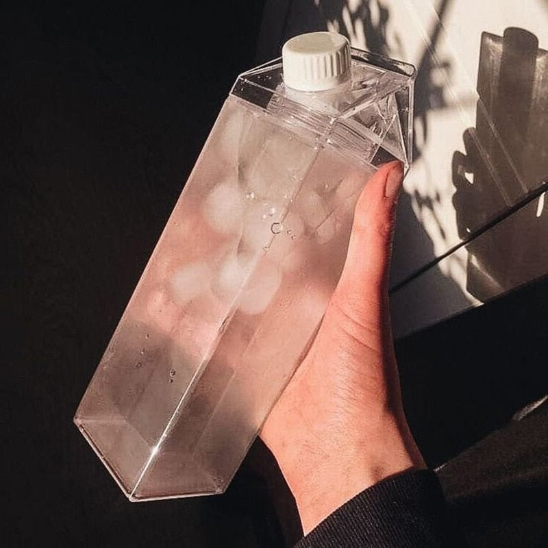 500ml/1000ml Milk Carton Water Bottle