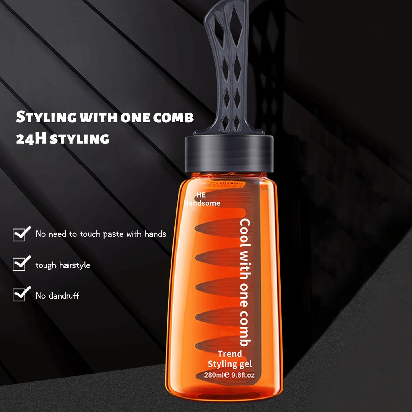 2-In-1 Hair Oil With Comb
