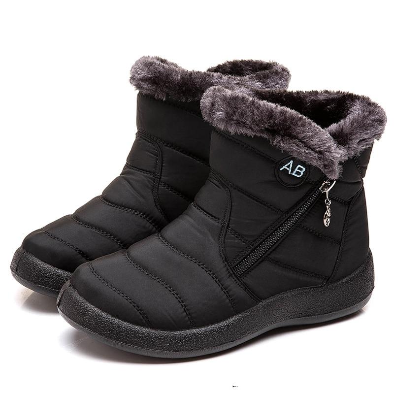 50% Off - LAST DAY - Women Fur Warm Snow Boots