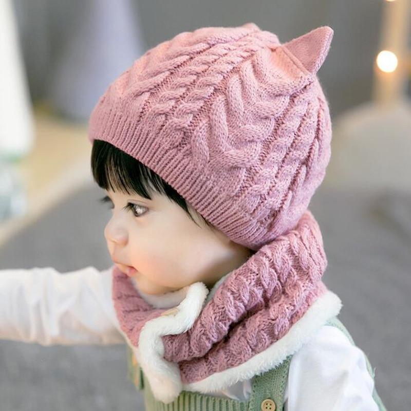 3PCS Womens Winter Scarf Set
