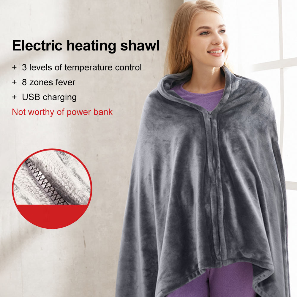Heated Shawl Blanket