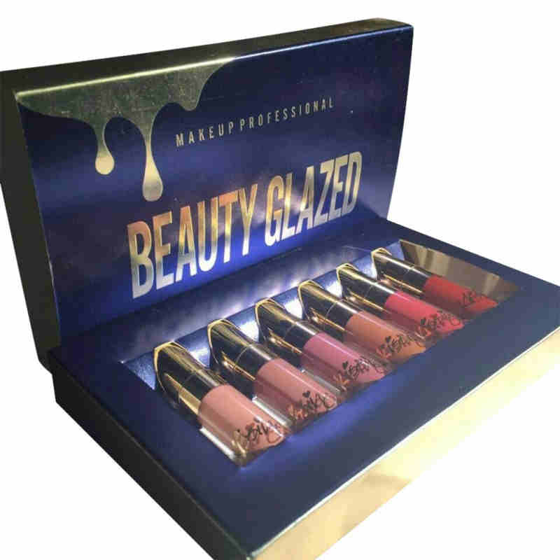 6Pcs Set Long Lasting Matte Liquid Lipgloss