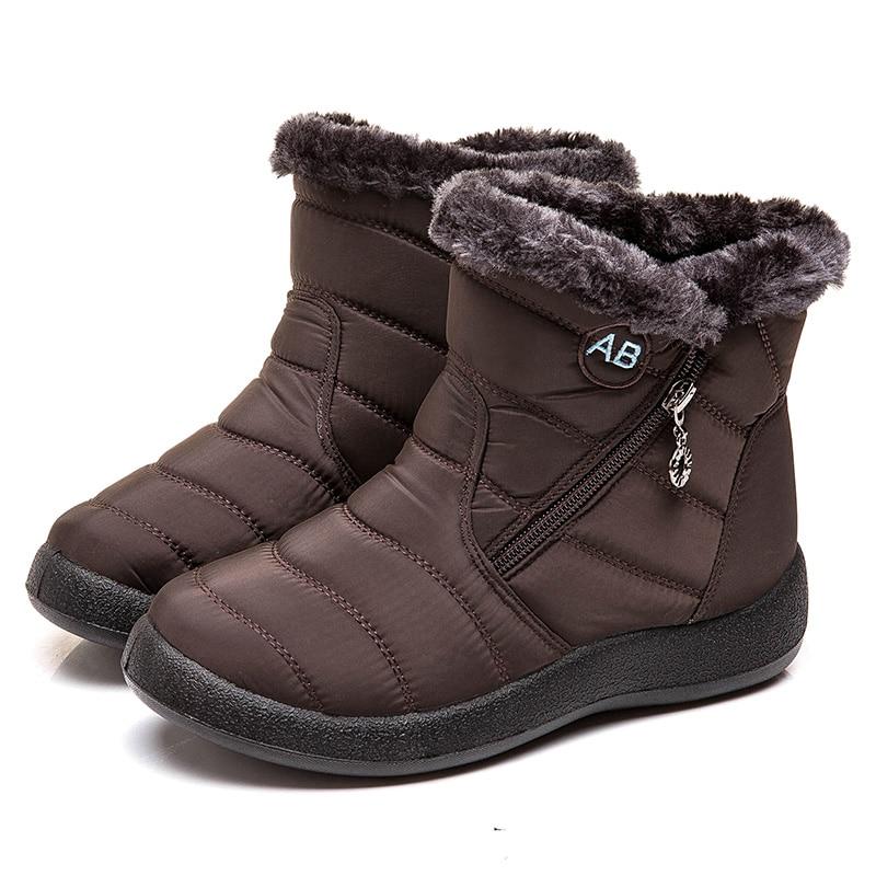 50% Off - LAST DAY - Women Fur Warm Snow Boots