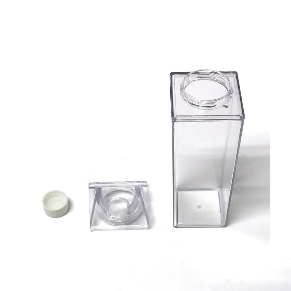 500ml/1000ml Milk Carton Water Bottle