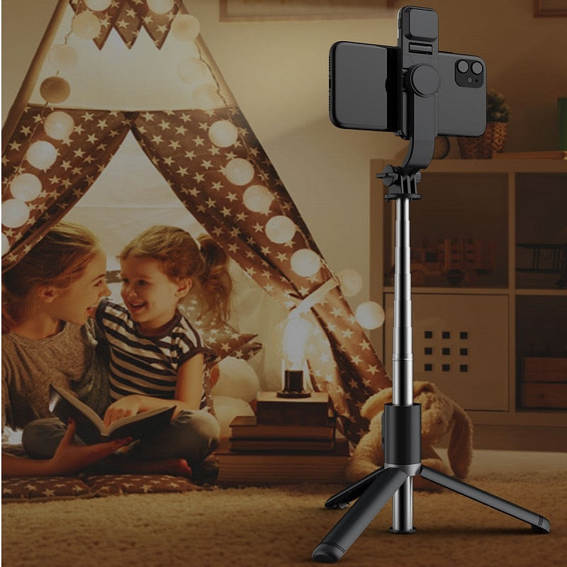 6 IN 1 WIRELESS BLUETOOTH SELFIE STICK