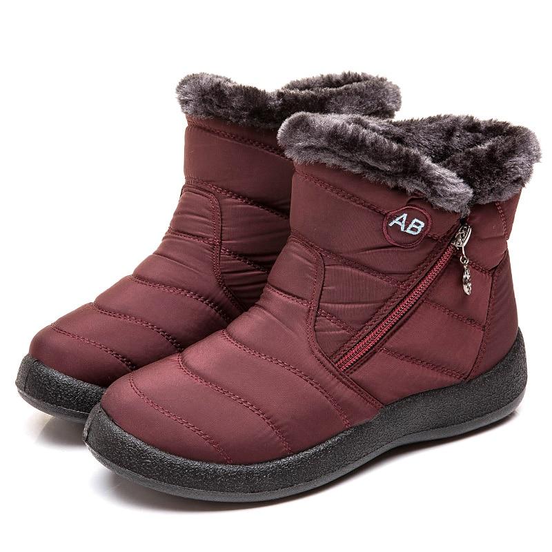 50% Off - LAST DAY - Women Fur Warm Snow Boots