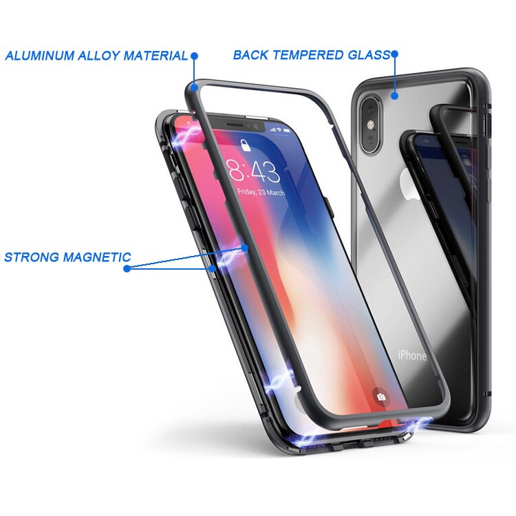 360 Magnetic Case For iPhone