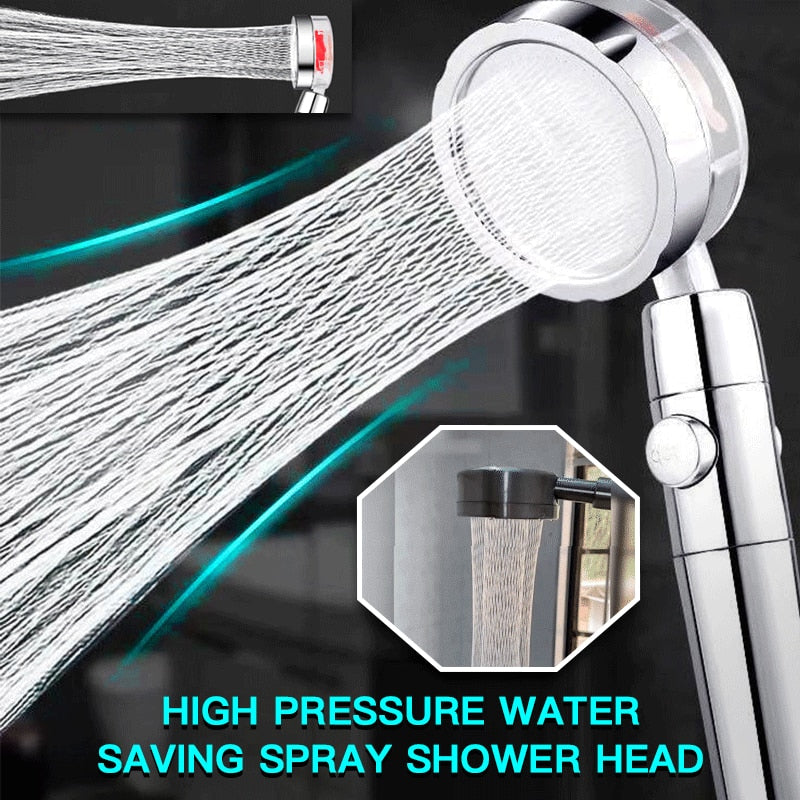 360° Power Shower Head