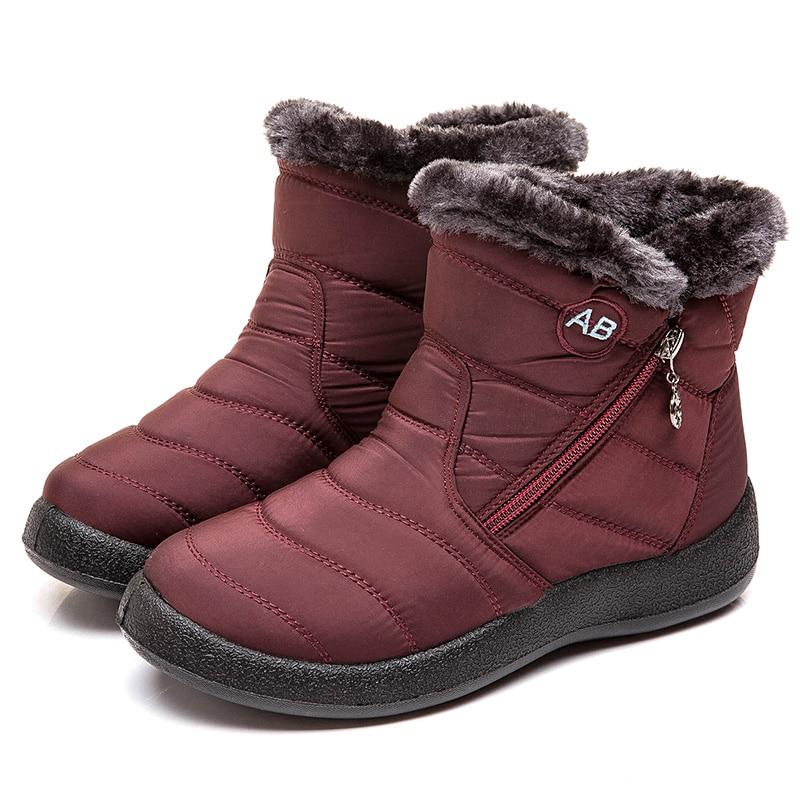 50% Off - LAST DAY - Women Fur Warm Snow Boots