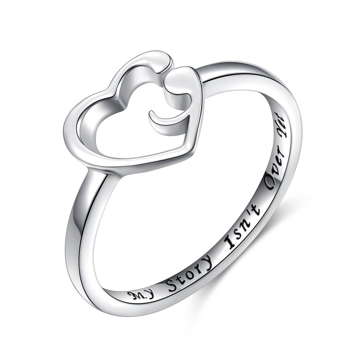 925 Sterling Silver 'My Story Isn't Over Yet' Ring