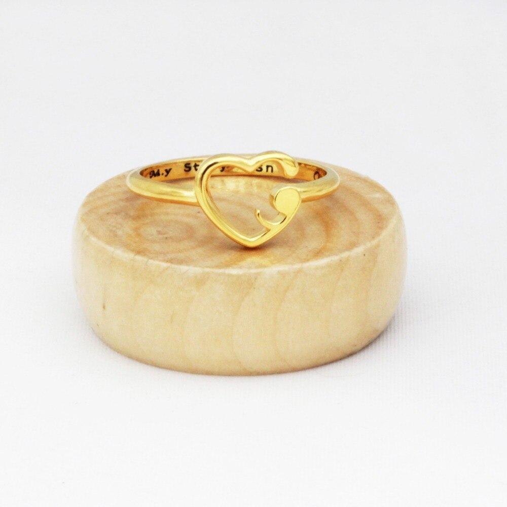 925 Sterling Silver 'My Story Isn't Over Yet' Ring