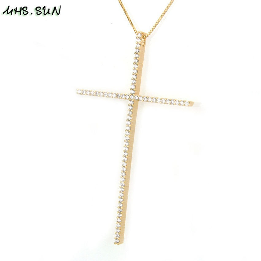 Large Cross Necklace