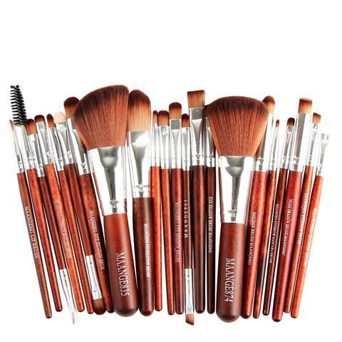Kit 22 Pincéis Profissionais Linha Blush Tool - MAANGE