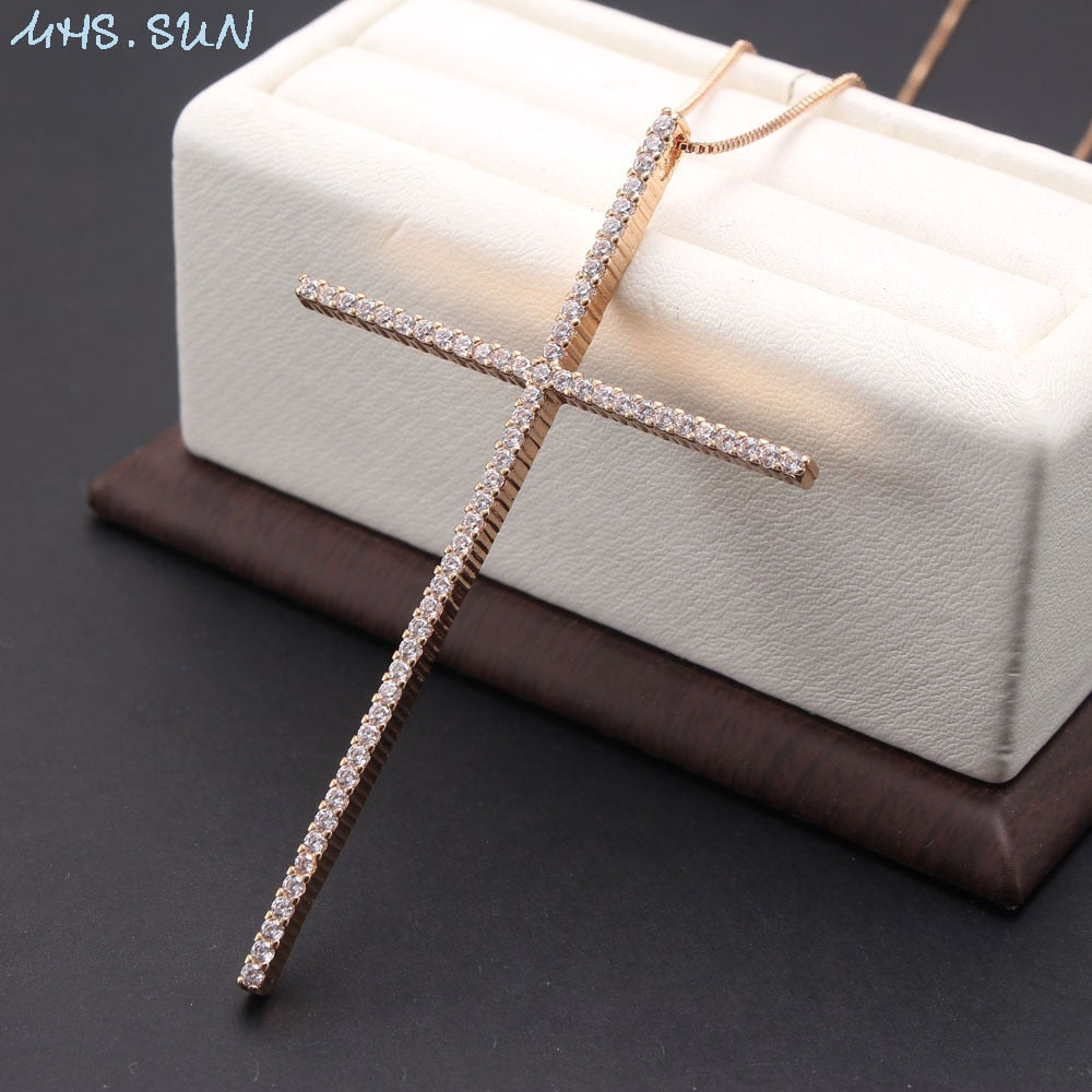 Large Cross Necklace