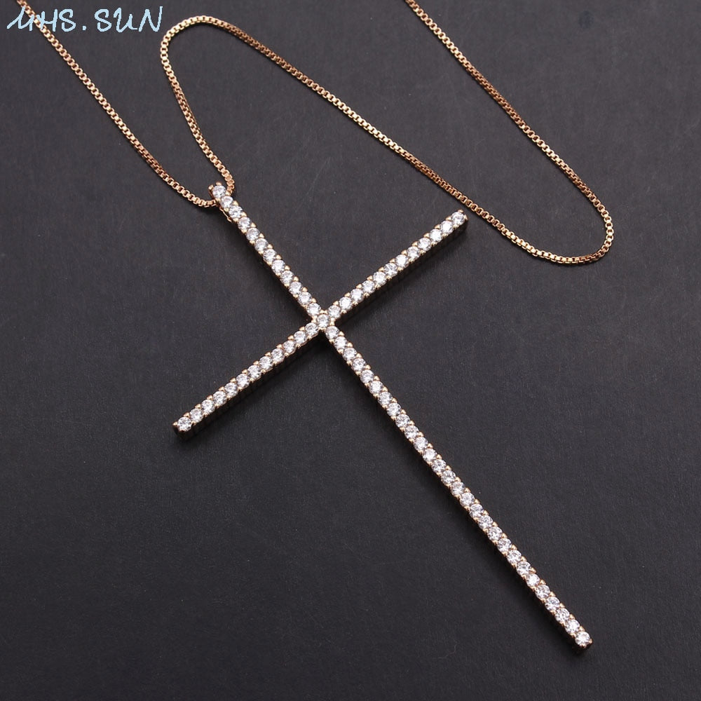 Large Cross Necklace
