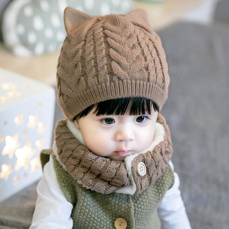 3PCS Womens Winter Scarf Set