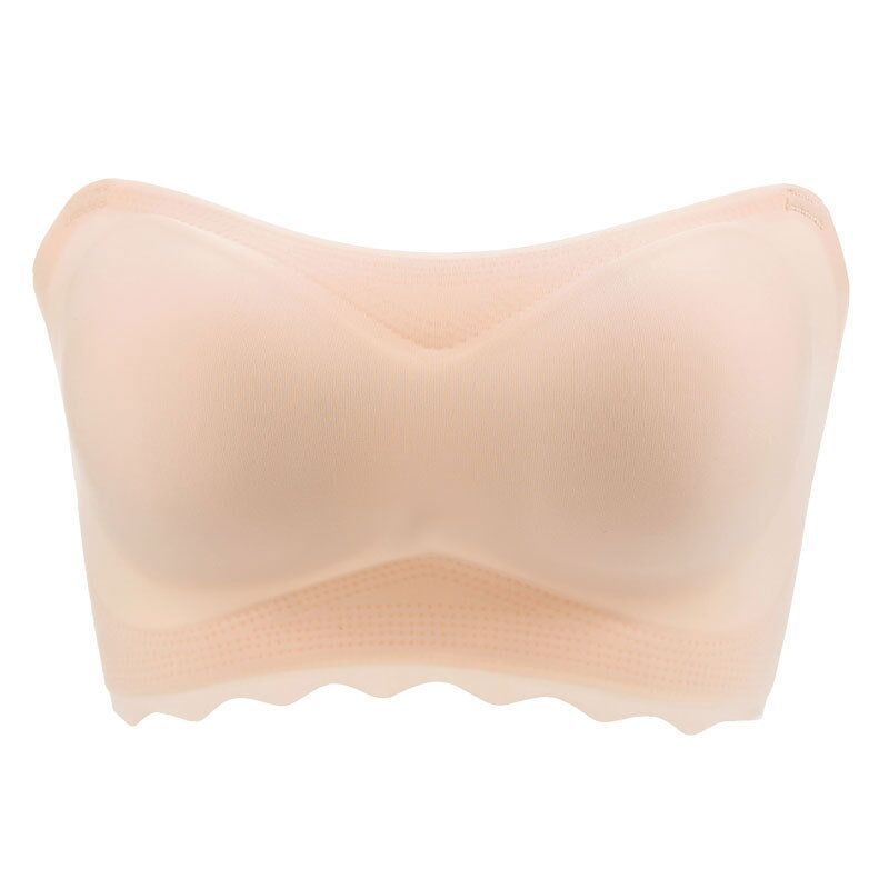 PLUS SIZE STRAPLESS INVISIBLE PUSH UP BRA