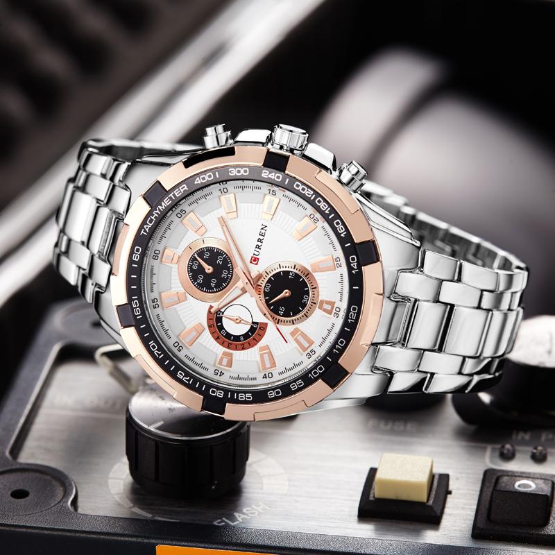 50% OFF - Fashion Men Quartz Watches Luminous Waterproof