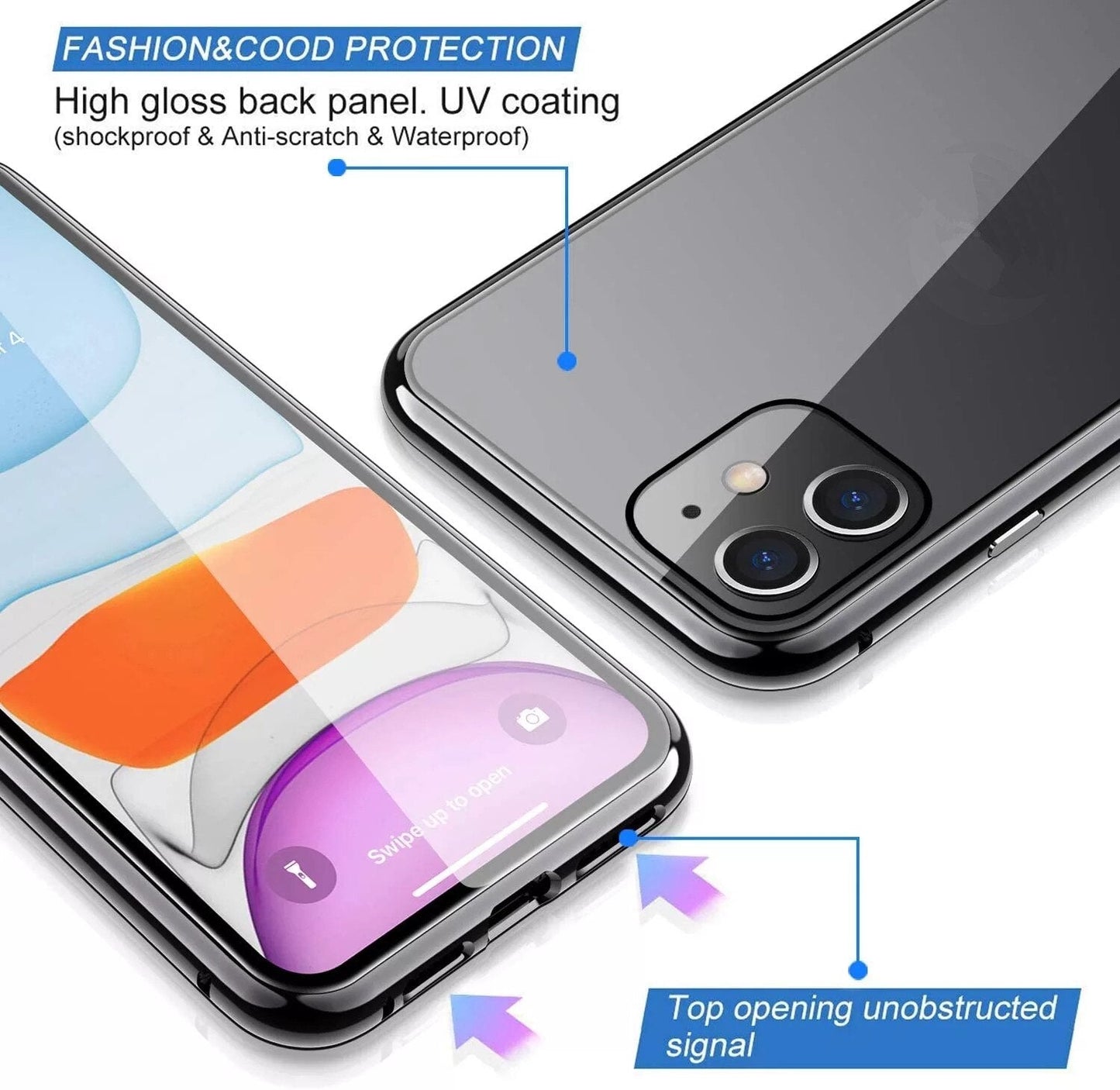 360 Magnetic Case For iPhone